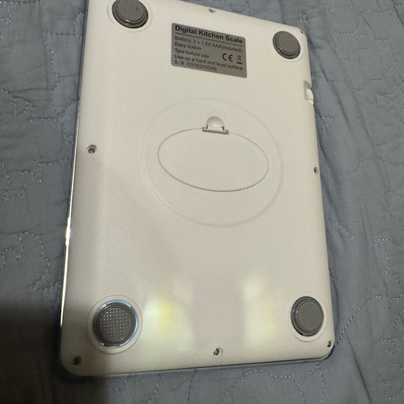 Nicewell Digital Kitchen Scale - Silver and Black - Picture 5 of 5